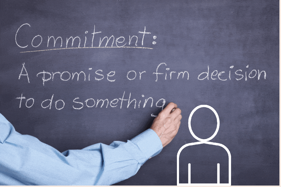 Commit to anything worthwhile