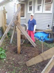 Kristina - Building Fence